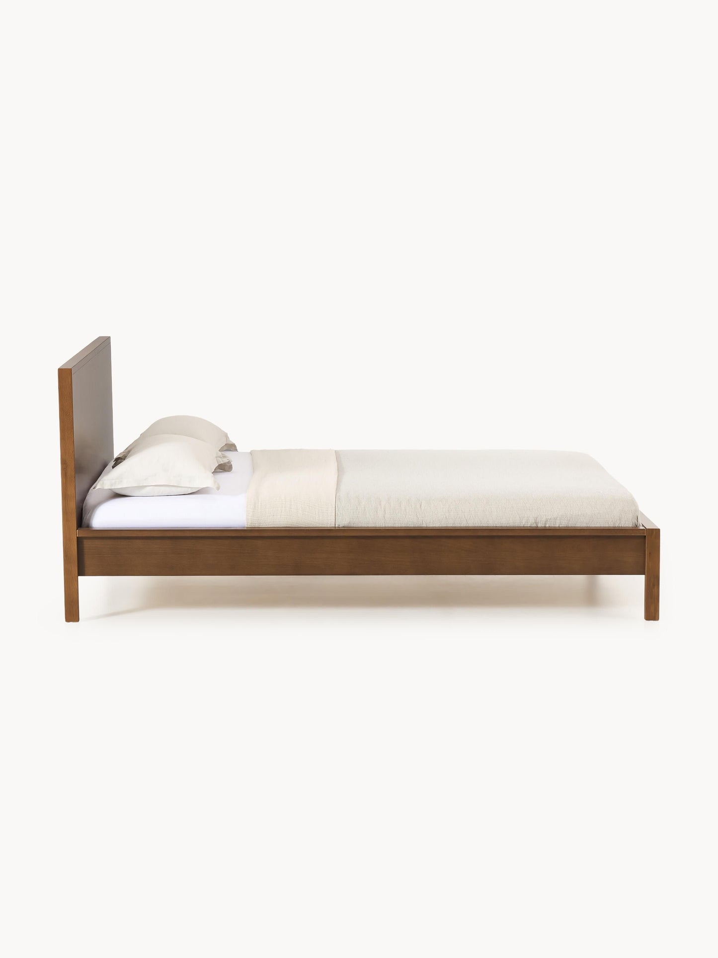 Tamburi Wooden Bed with Headboard