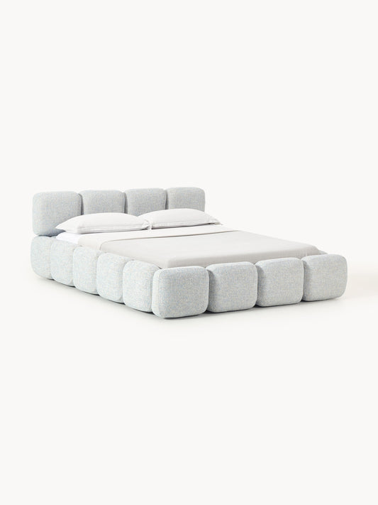 Taymonde Bouclé Upholstered Bed