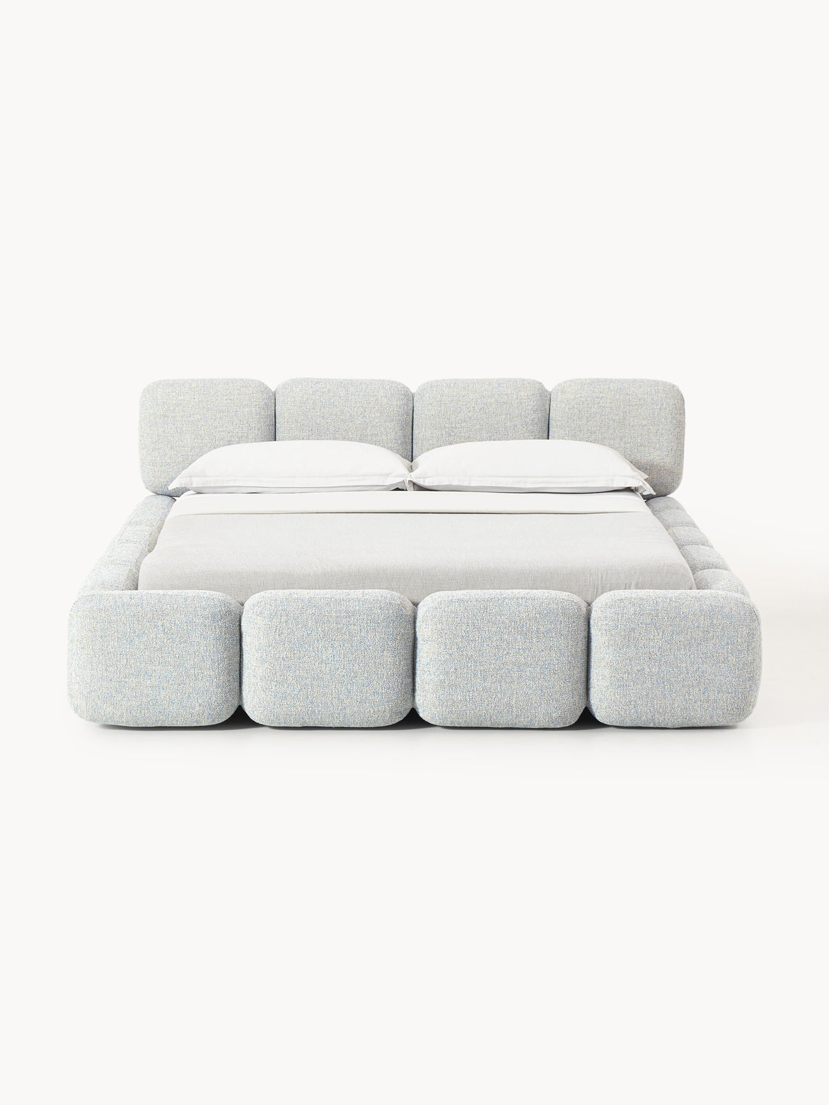 Taymonde Bouclé Upholstered Bed