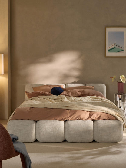 Taymonde Bouclé Upholstered Bed