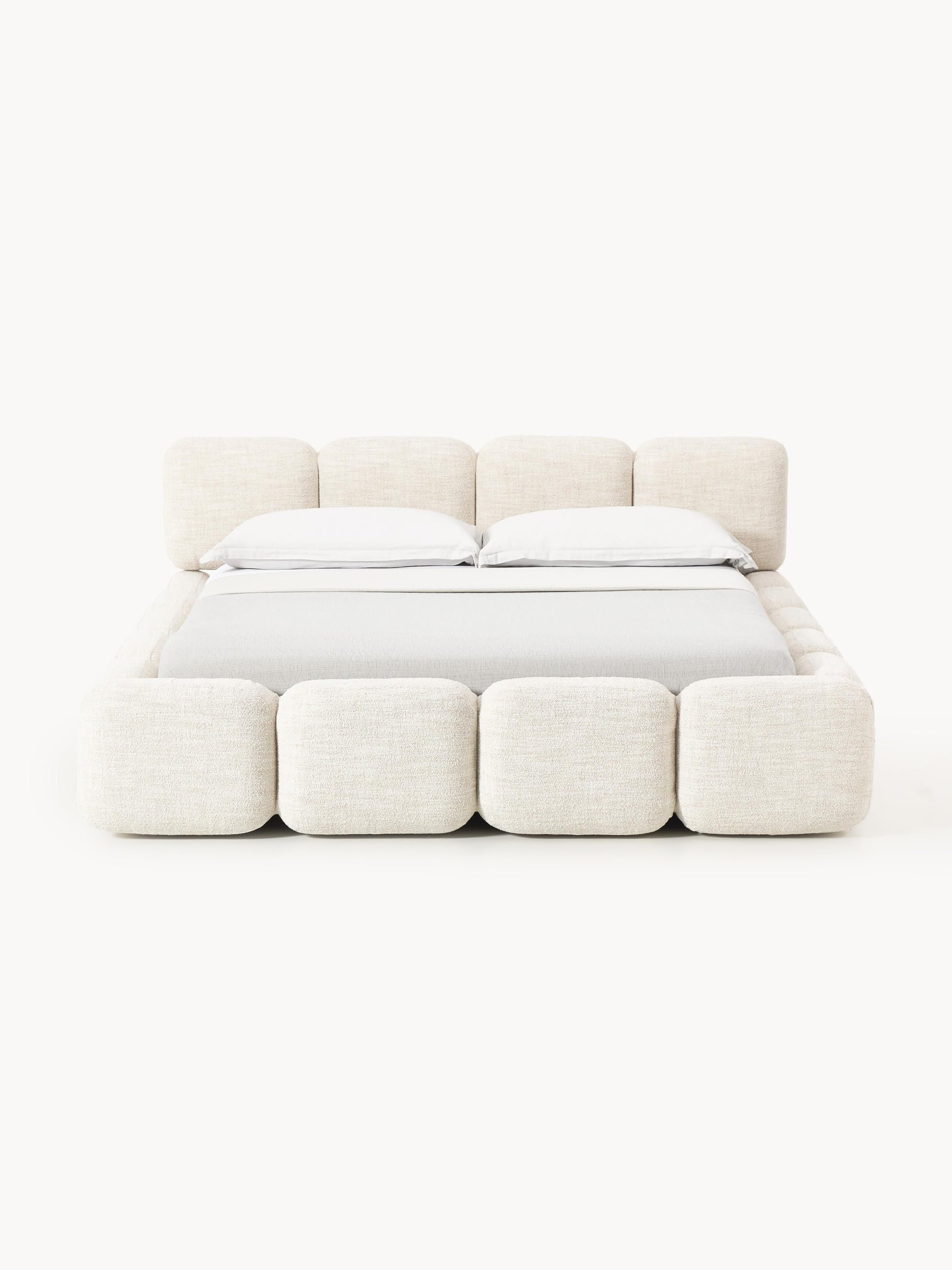 Taymonde Bouclé Upholstered Bed