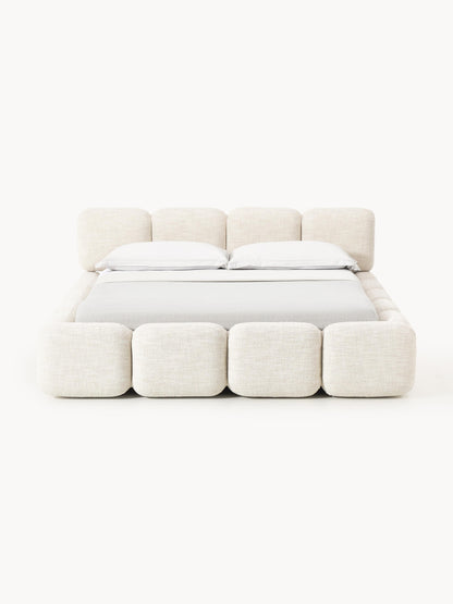 Taymonde Bouclé Upholstered Bed