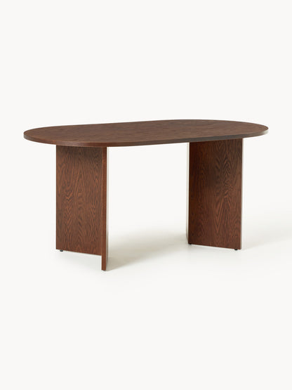 Tonfaldi Oval Wooden Dining Table, in Various Sizes