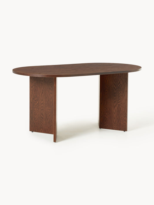 Tonfaldi Oval Wooden Dining Table, in Various Sizes