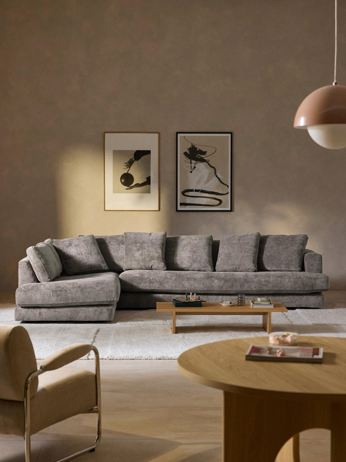 Trivello Corner Sofa, XL