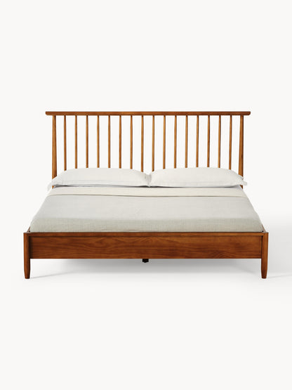 Winsloven Wooden Bed with Pine Headboard