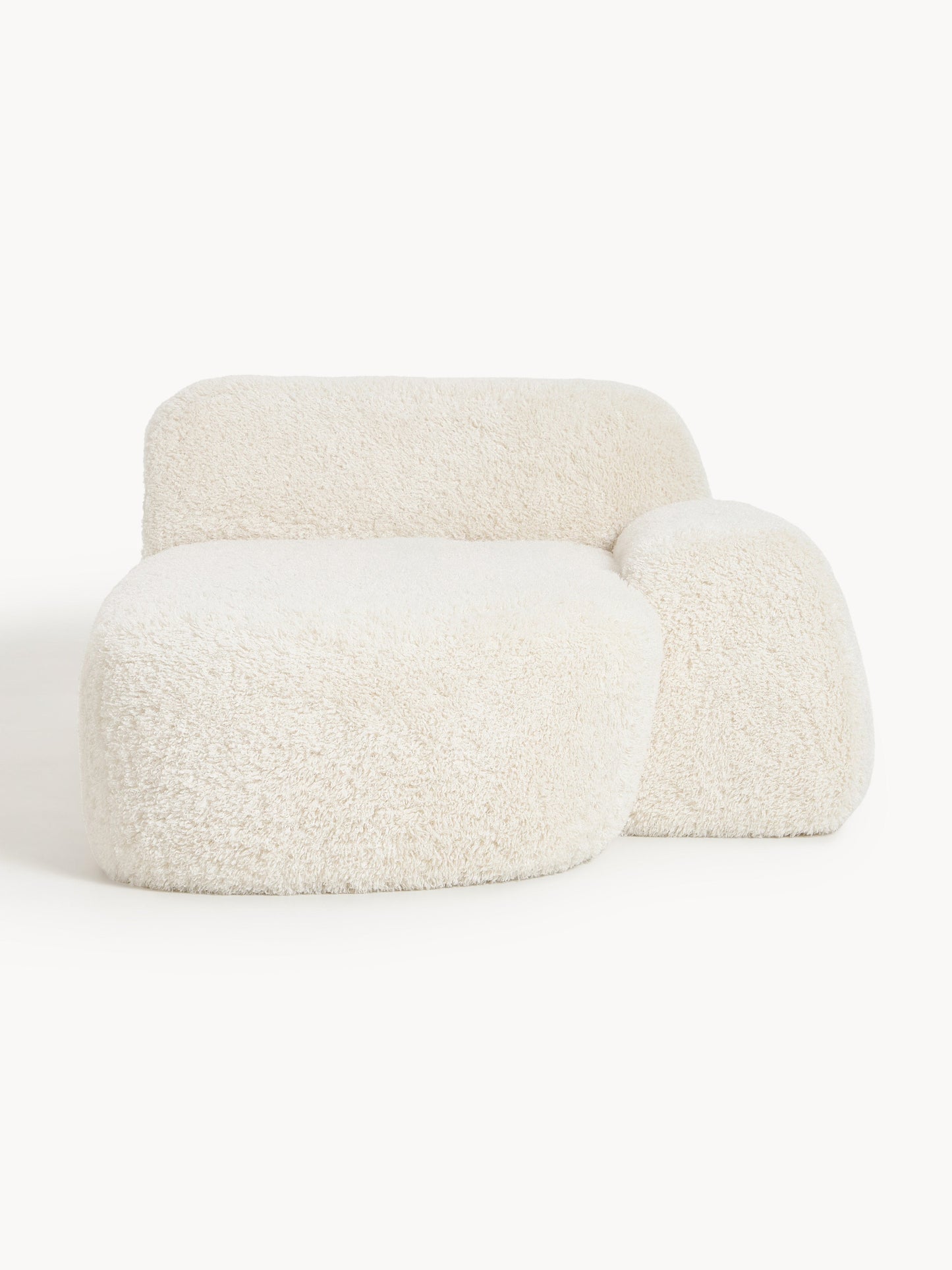 Wolquende Chaise in Teddy