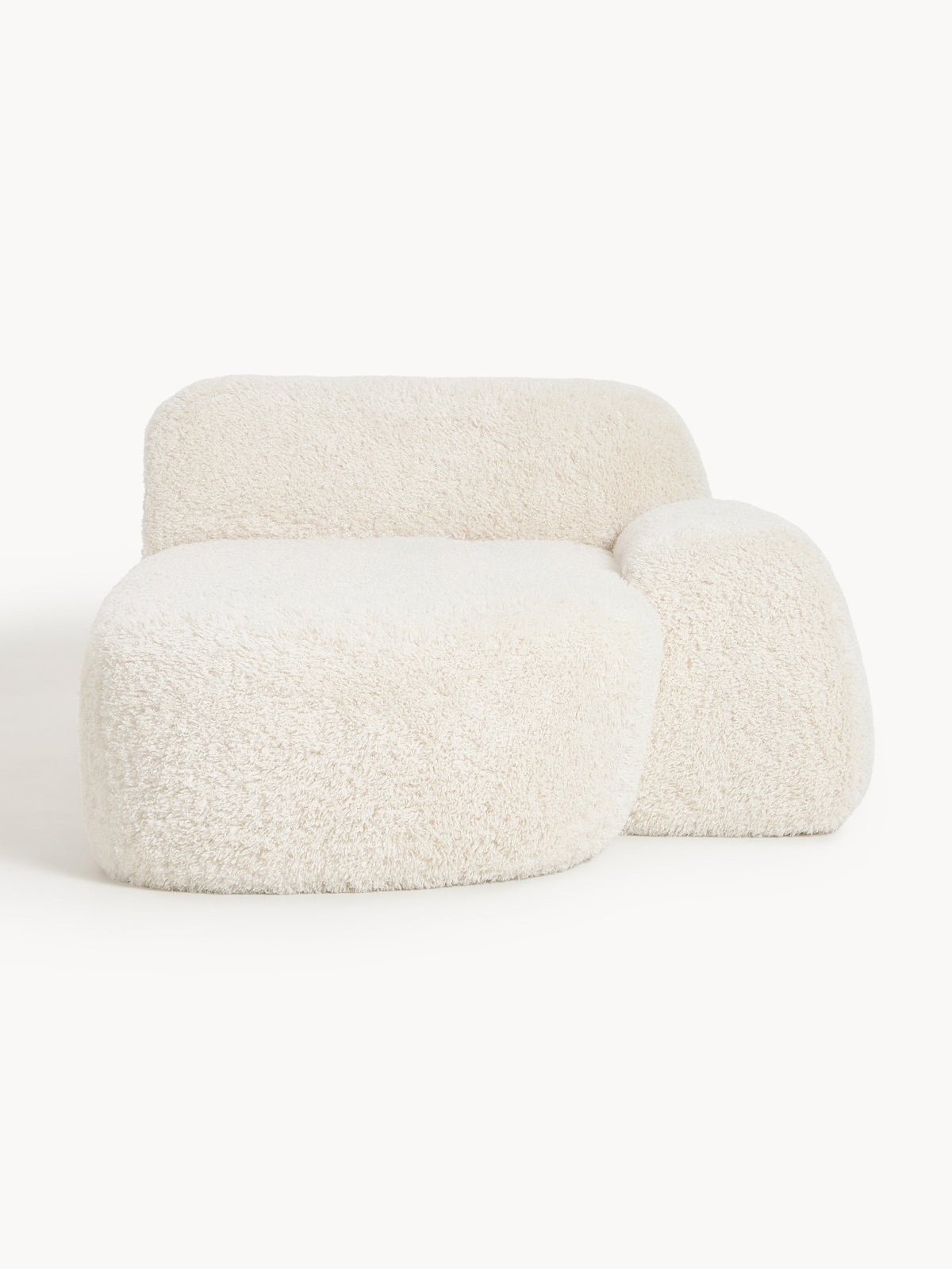 Wolquende Chaise in Teddy