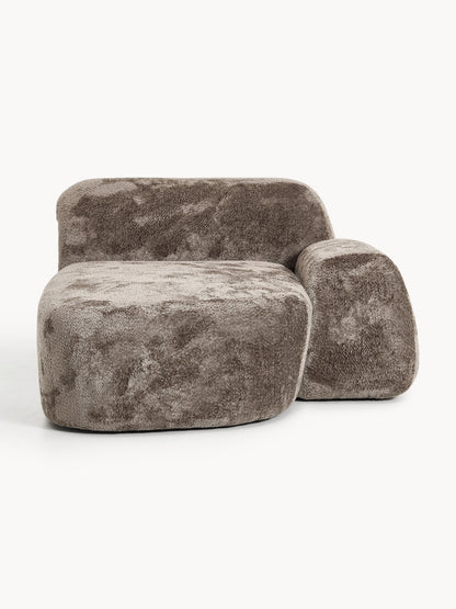 Wolquende Chaise in Teddy Bouclé