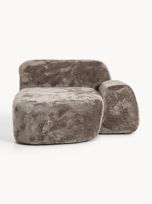 Wolquende Chaise in Teddy Bouclé