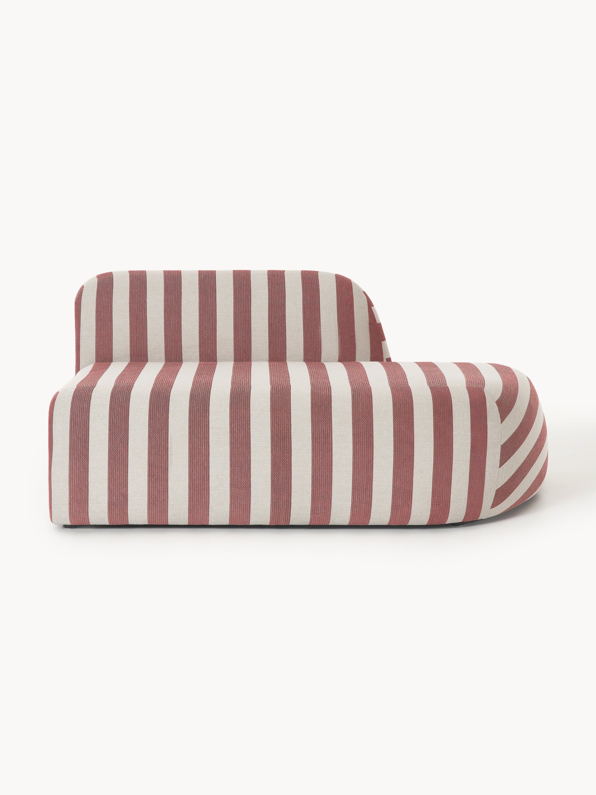 Wolquende Chaise Module, Striped