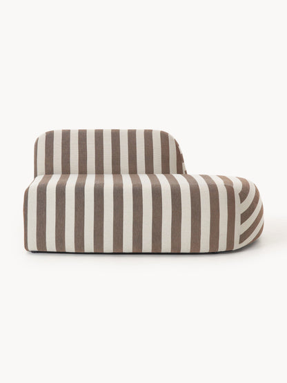 Wolquende Chaise Module, Striped