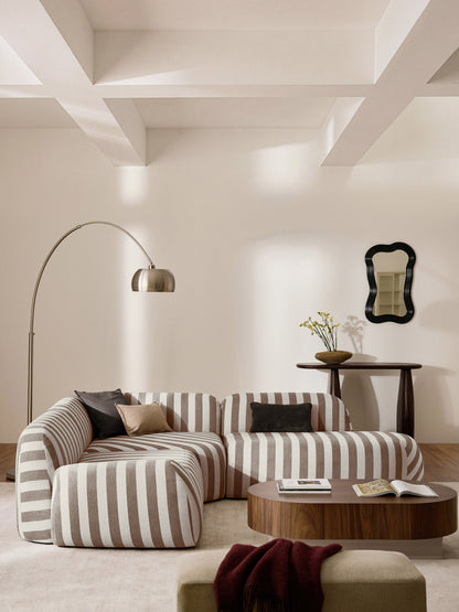 Wolquende Chaise Module, Striped
