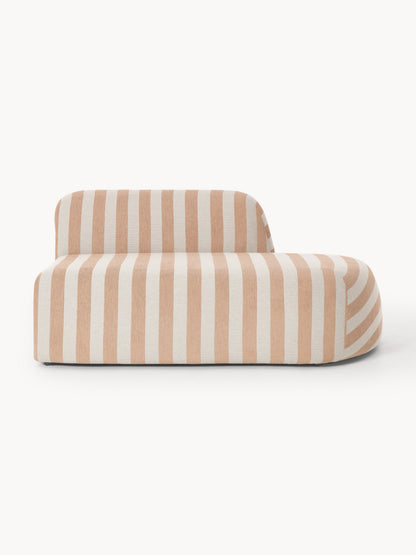 Wolquende Chaise Module, Striped