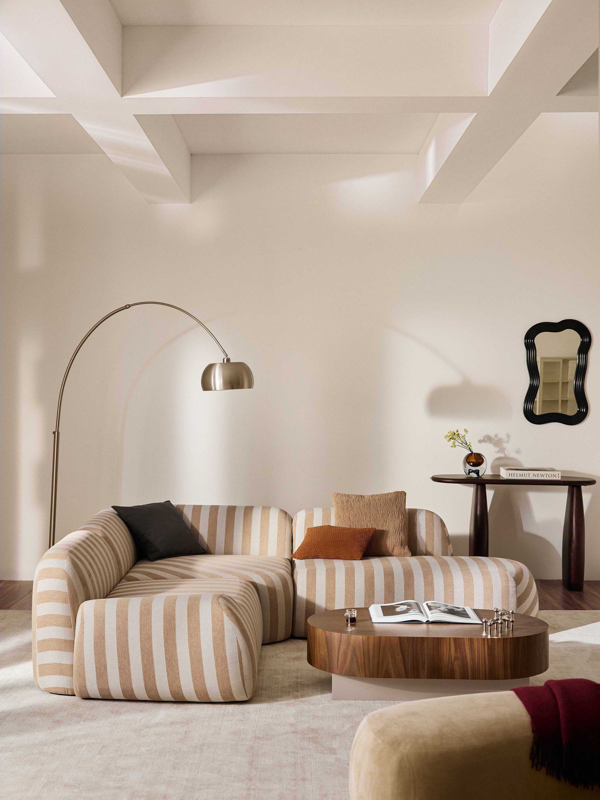 Wolquende Chaise Module, Striped