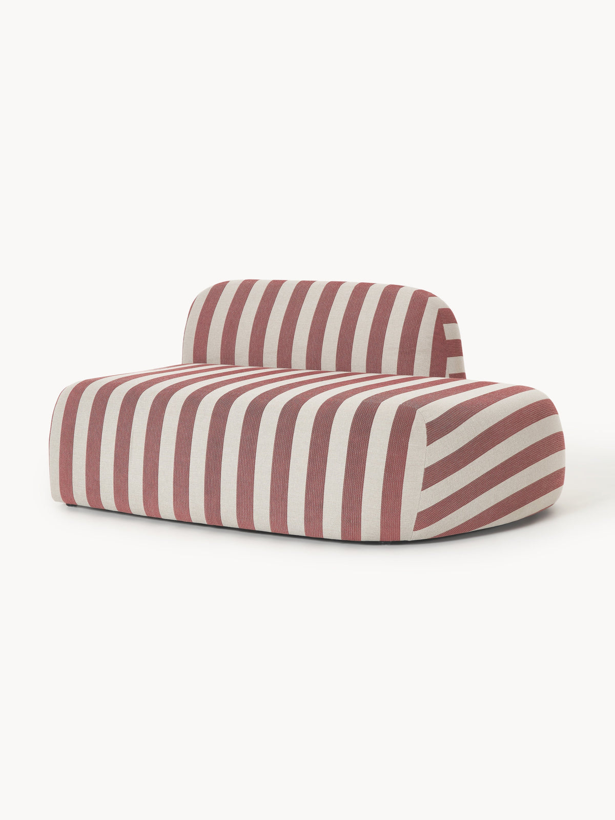 Wolquende Chaise Module, Striped