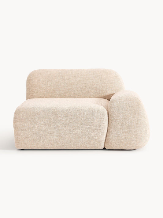 Wolquende Corner Module in Bouclé