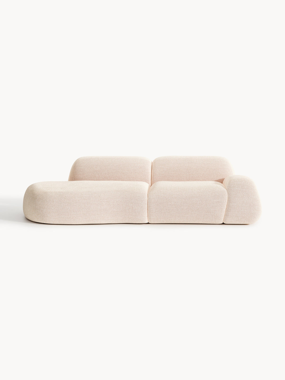 Wolquende Modular Chaise in Bouclé (3-Seater)