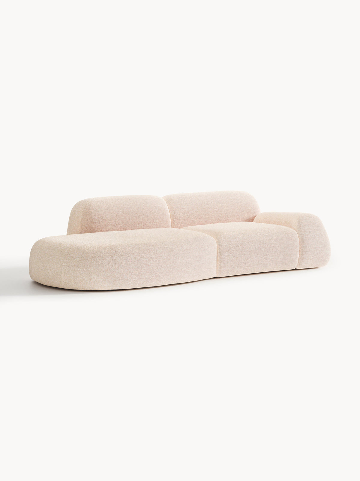 Wolquende Modular Chaise in Bouclé (3-Seater)