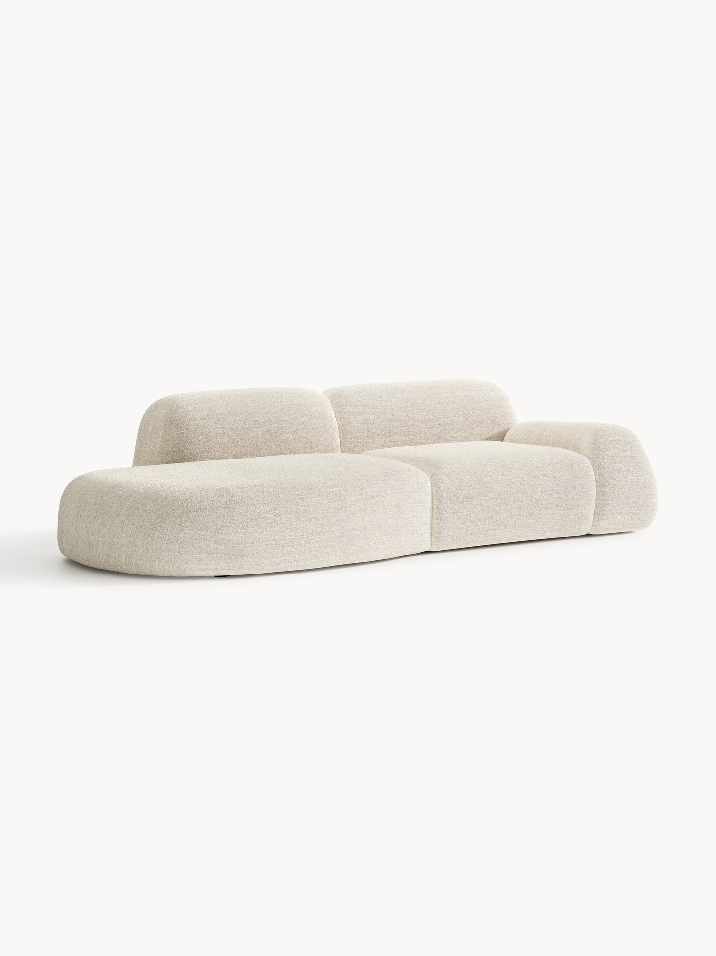 Wolquende Modular Chaise in Bouclé (3-Seater)