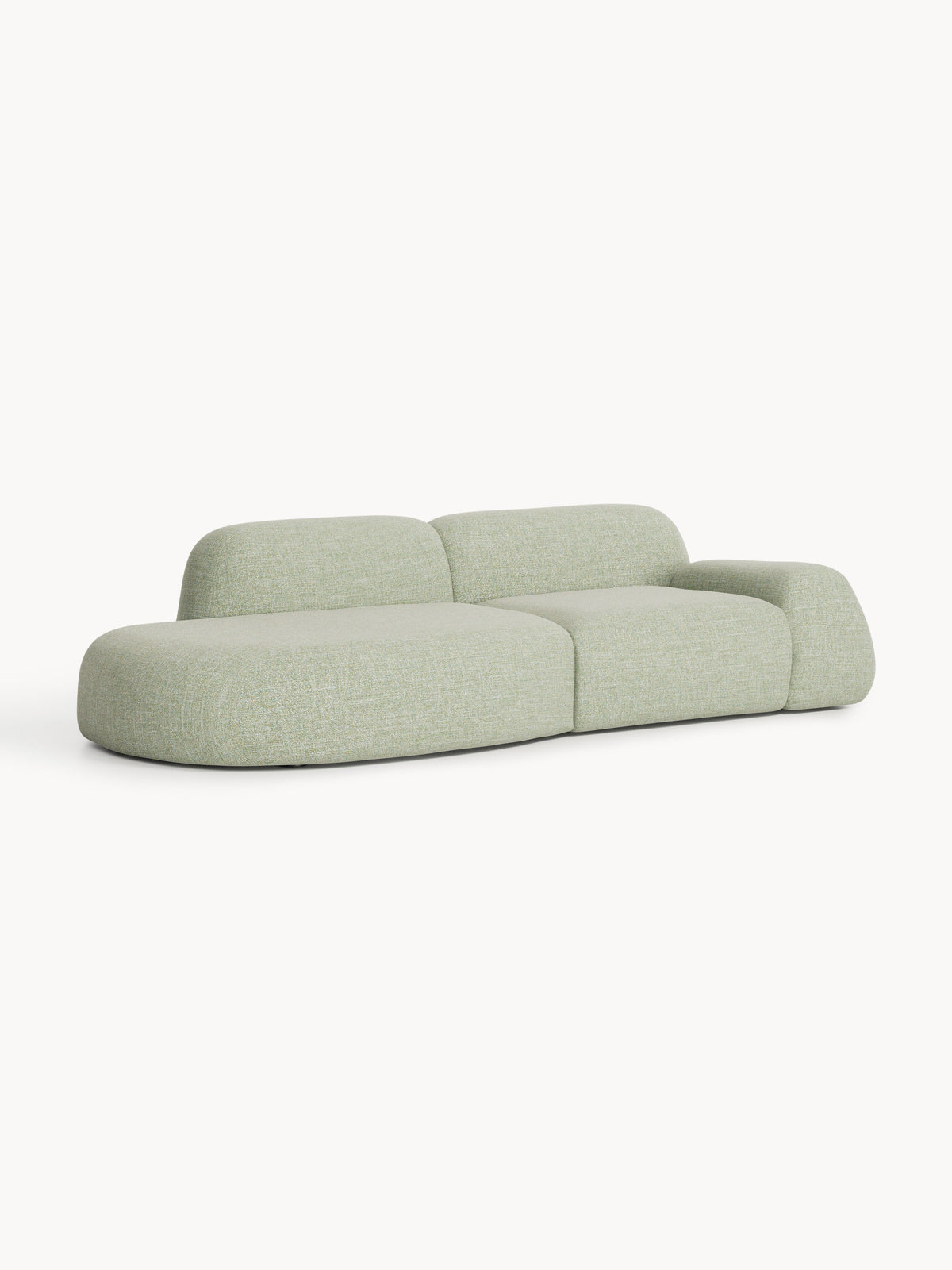 Wolquende Modular Chaise in Bouclé (3-Seater)