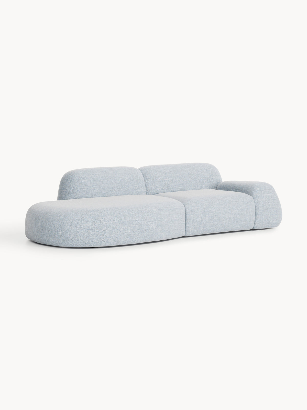 Wolquende Modular Chaise in Bouclé (3-Seater)