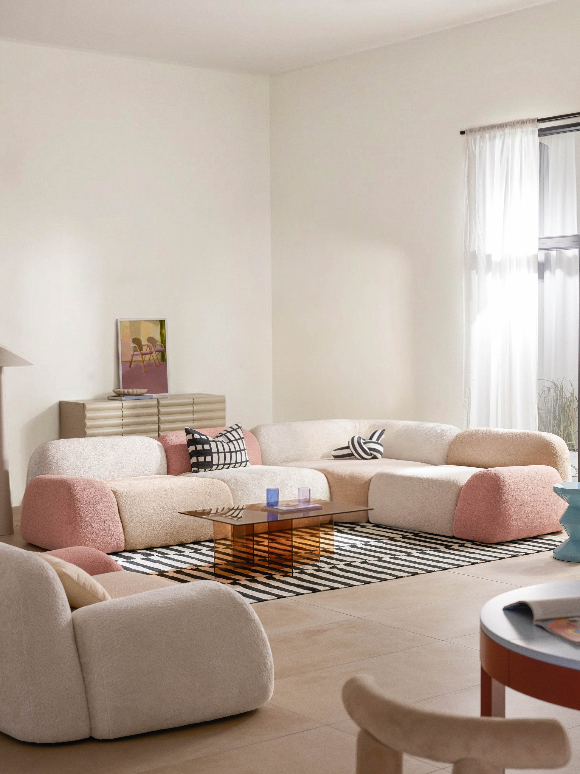 Wolquende Modular Corner Sofa (4-Seater), Fuorisalone Edition