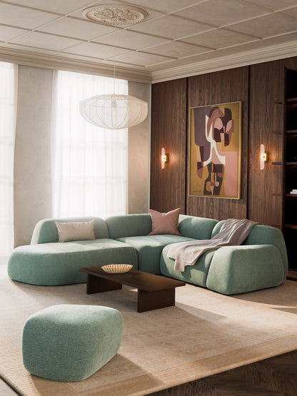 Wolquende Modular Corner Sofa (4-Seater) with Chaise Longue