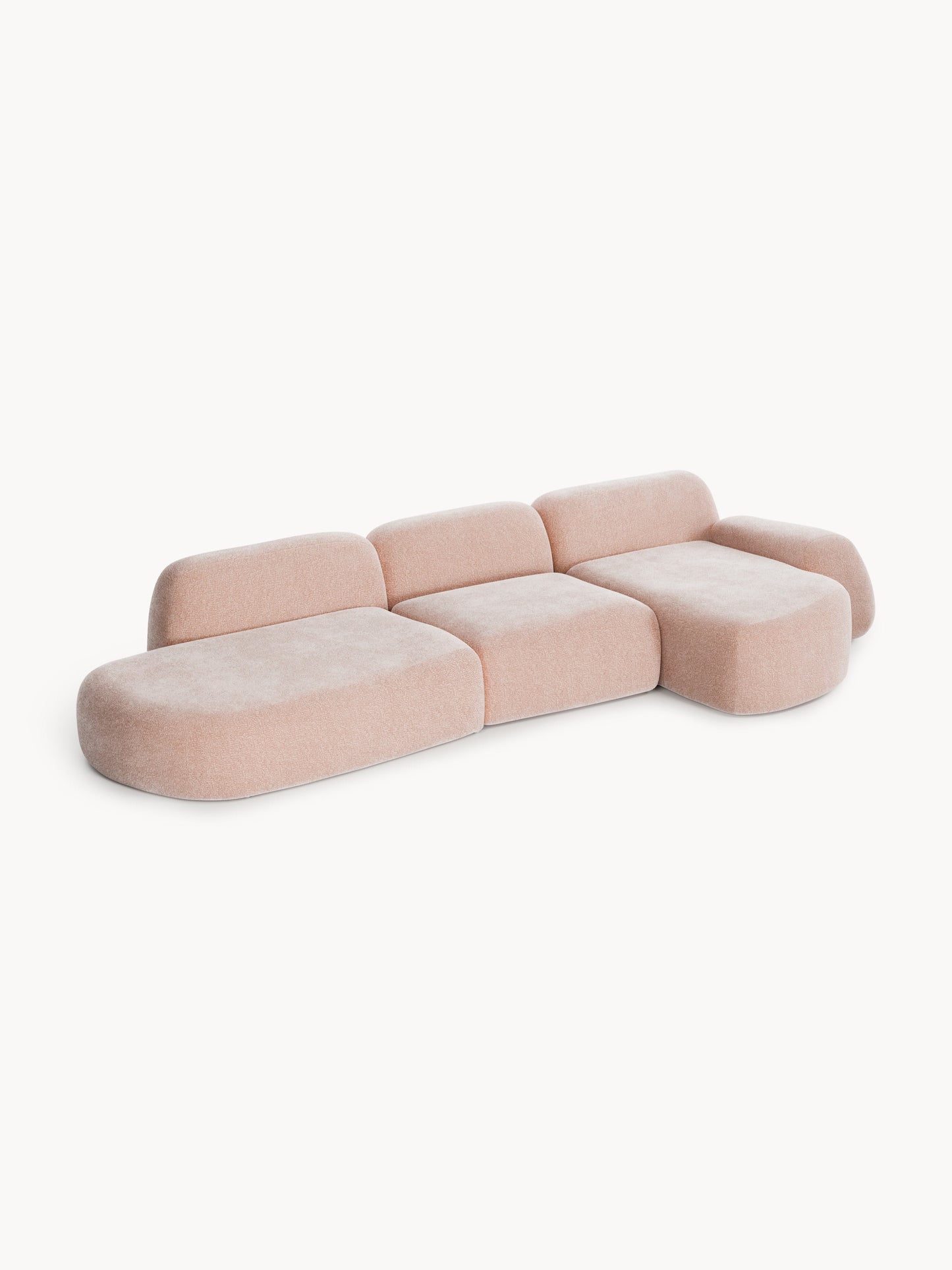 Wolquende Modular Corner Sofa (4-Seater) with Chaise Longue
