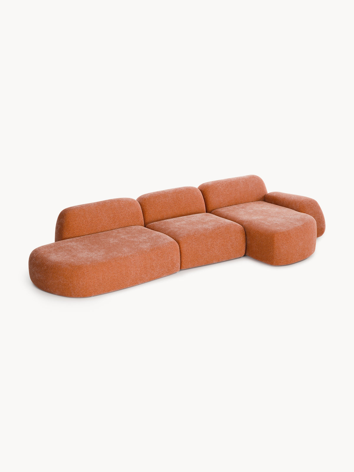 Wolquende Modular Corner Sofa (4-Seater) with Chaise Longue