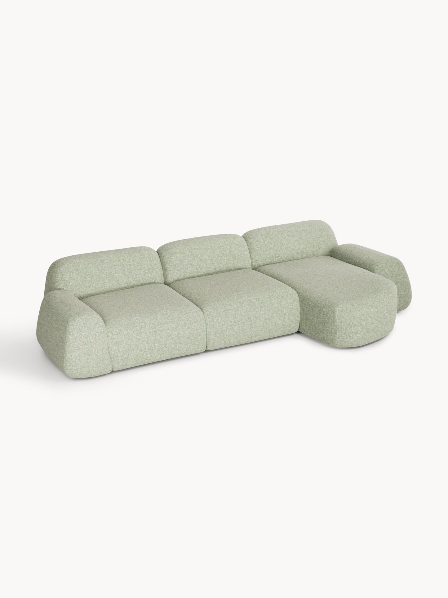 Wolquende Modular Corner Sofa in Bouclé (4-Seater)