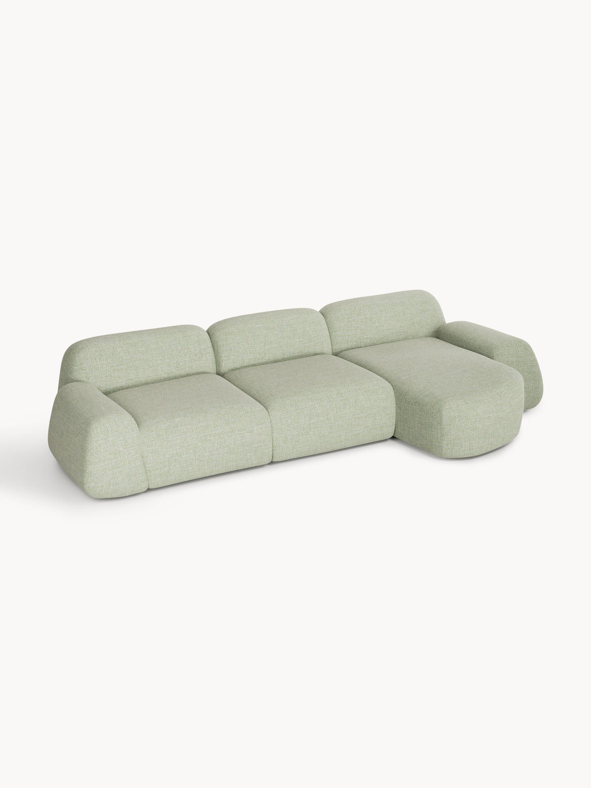 Wolquende Modular Corner Sofa in Bouclé (4-Seater)