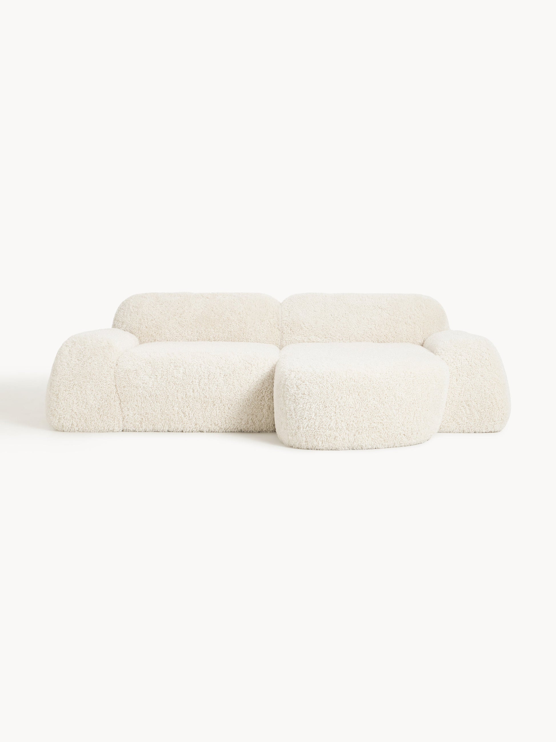 Wolquende Modular Corner Sofa in Teddy (3-Seater)