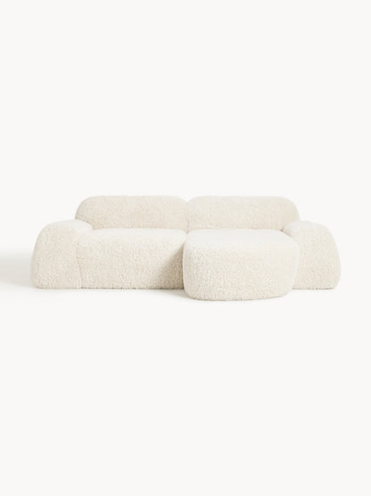 Wolquende Modular Corner Sofa in Teddy (3-Seater)