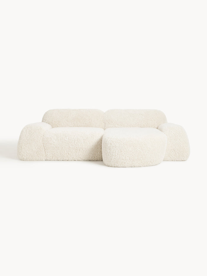 Wolquende Modular Corner Sofa in Teddy (3-Seater)
