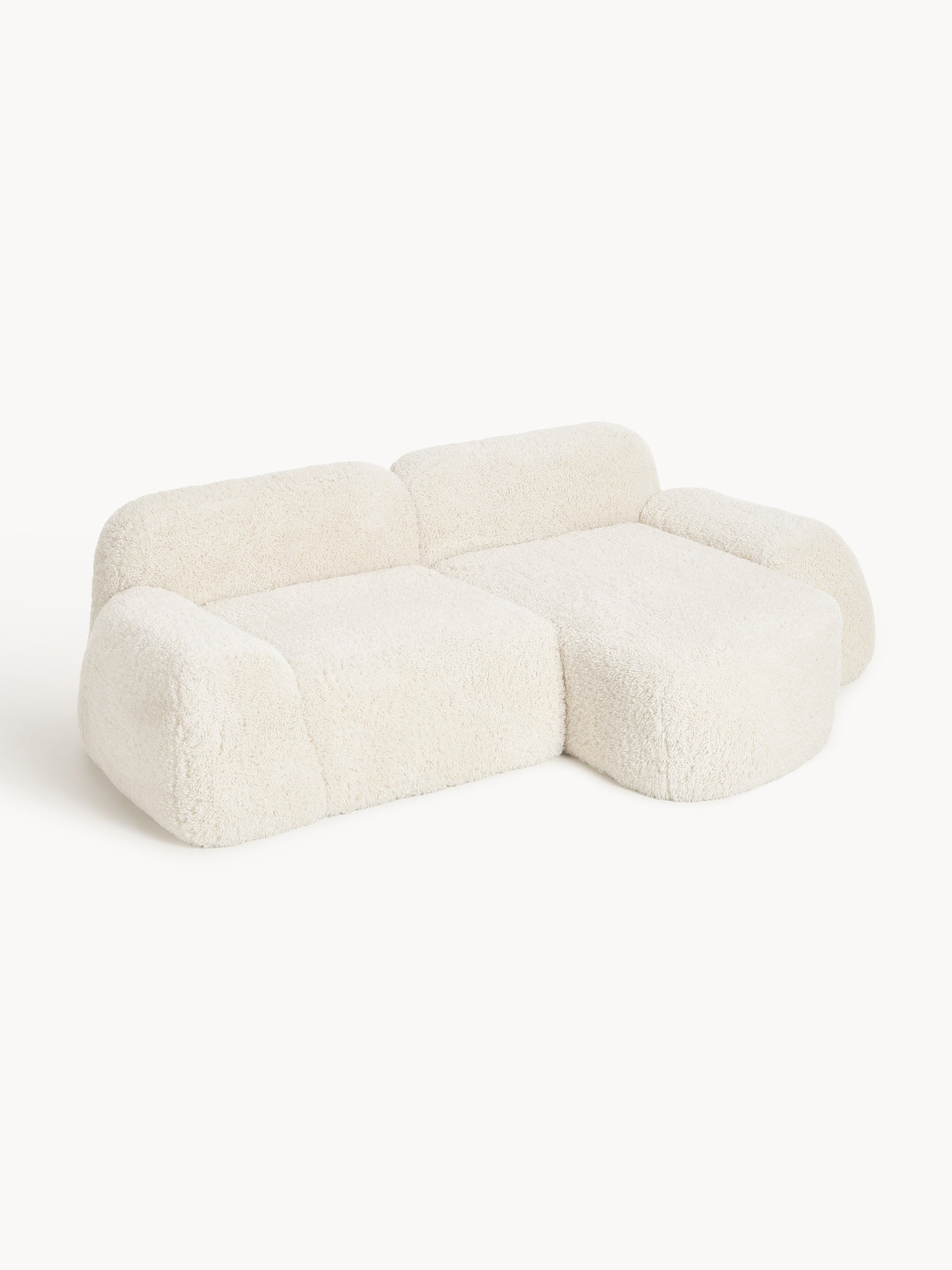 Wolquende Modular Corner Sofa in Teddy (3-Seater)