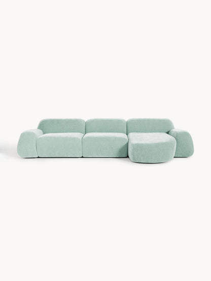 Wolquende Modular Corner Sofa in Teddy (4-Seater)
