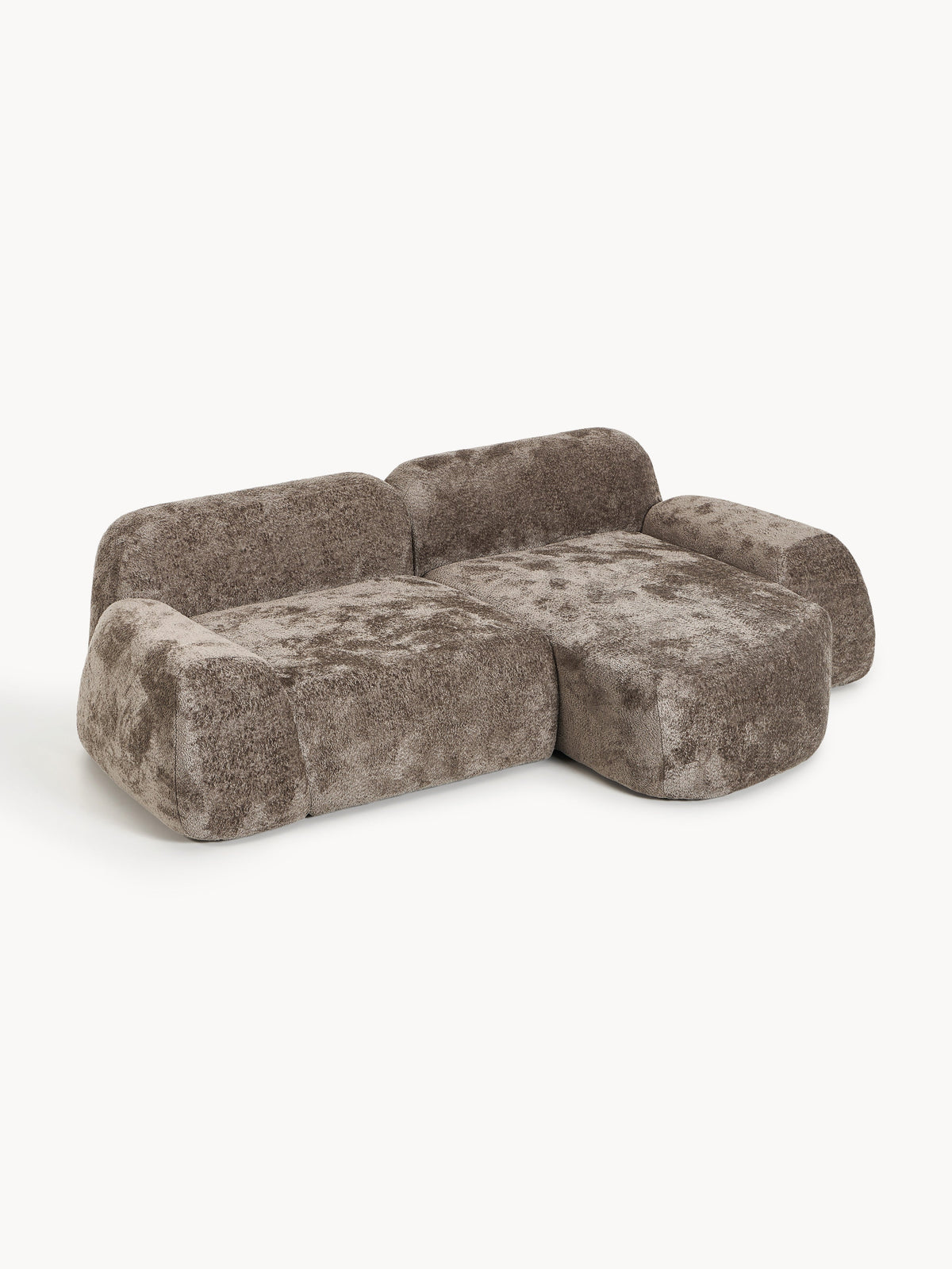 Wolquende Modular Corner Sofa in Teddy Bouclé (3-Seater)