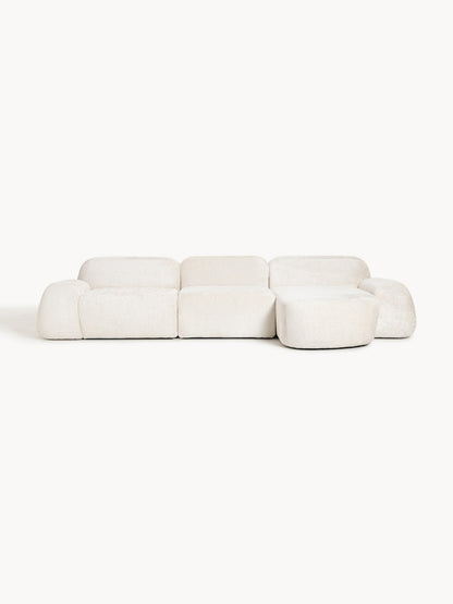 Wolquende Modular Corner Sofa in Teddy Bouclé (4-Seater)