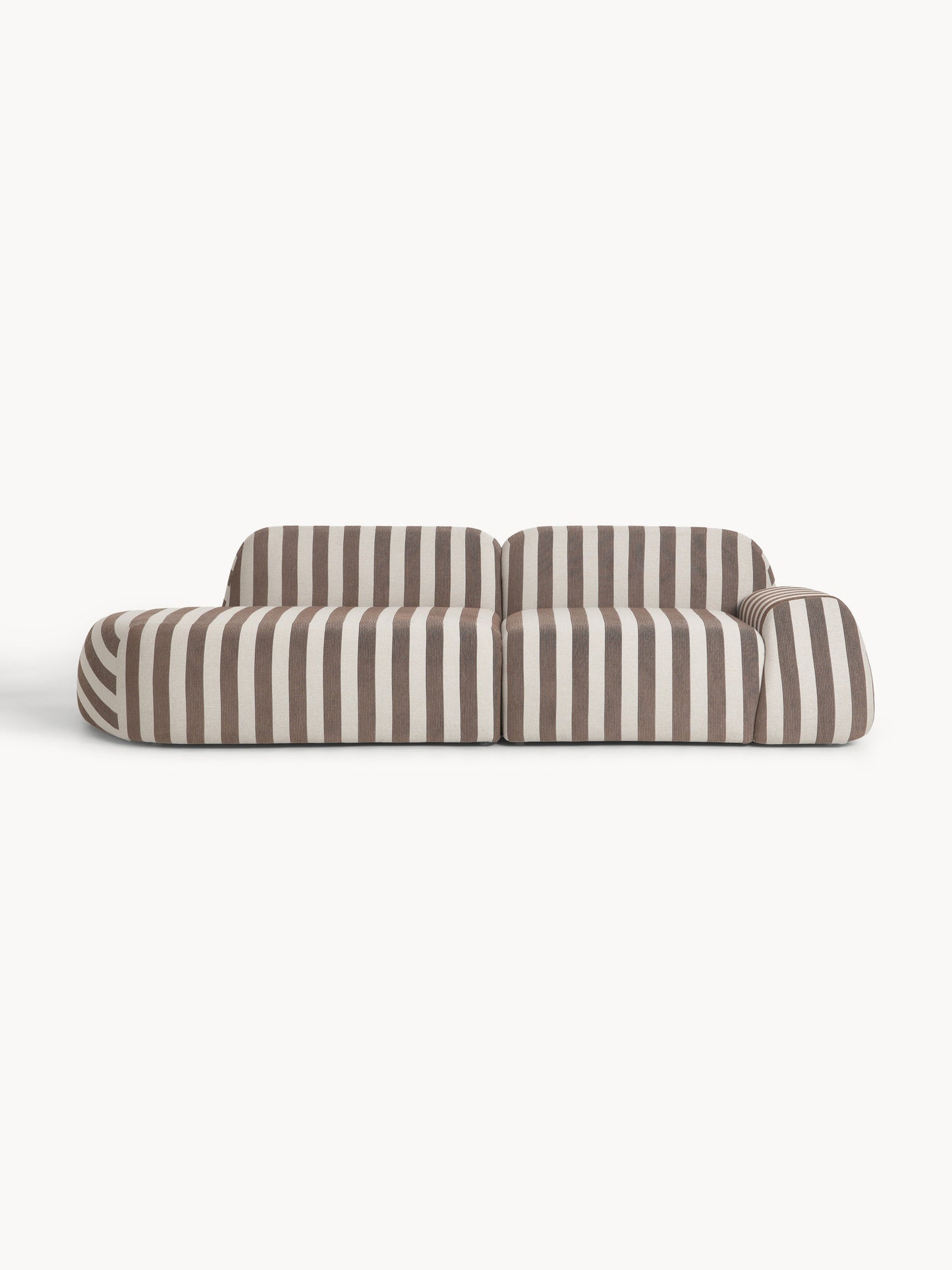 Wolquende Modular Striped Sofa (3-Seater)