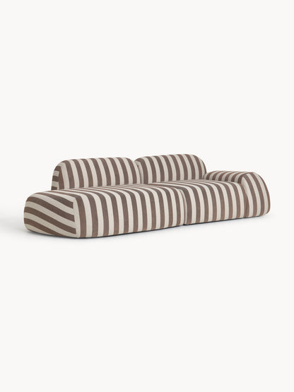 Wolquende Modular Striped Sofa (3-Seater)