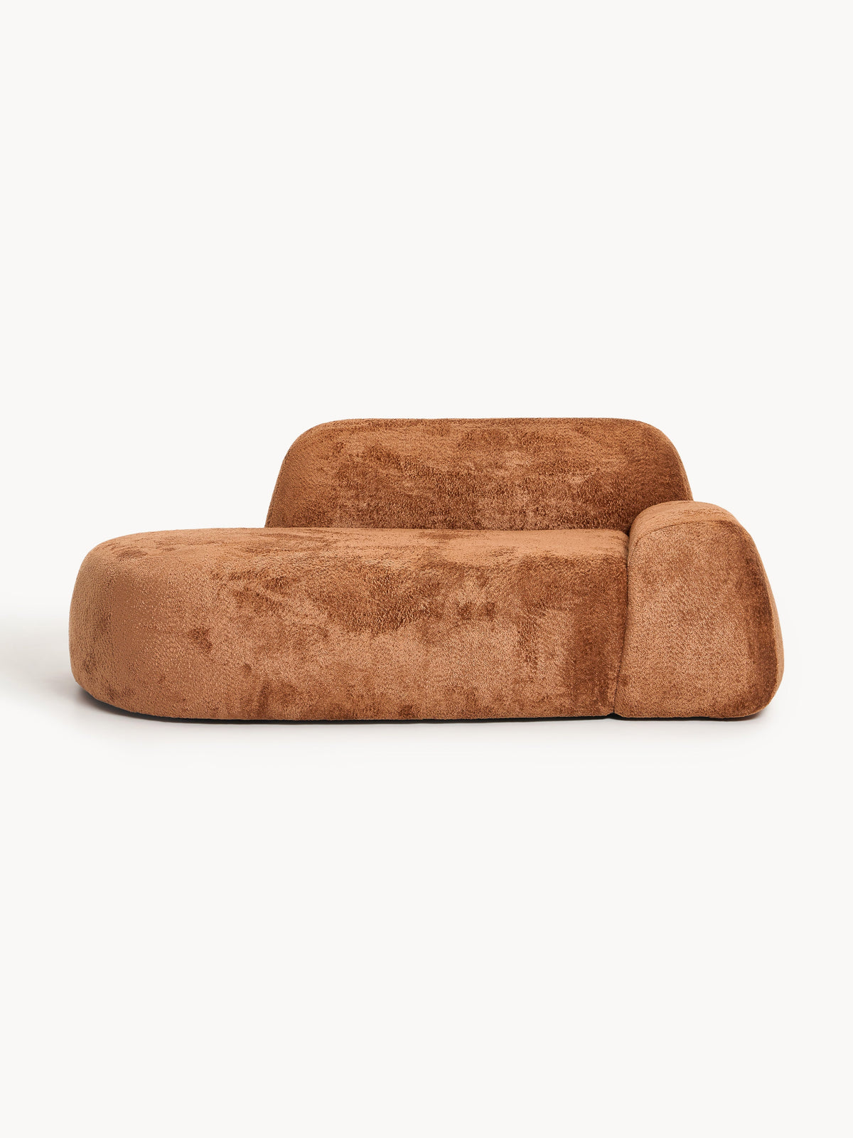 Wolquende Teddy Bouclé Sofa (2-Seater) with Chaise Longue