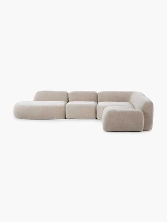 Wolquende XL Modular Corner Sofa with Chaise Longue
