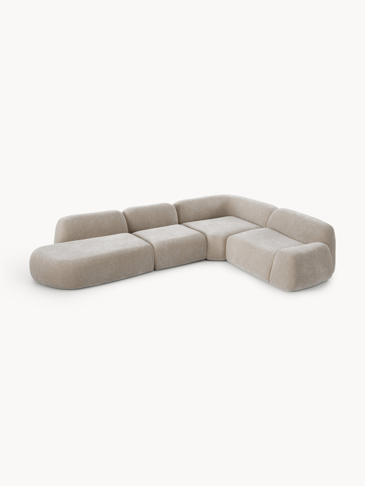Wolquende XL Modular Corner Sofa with Chaise Longue