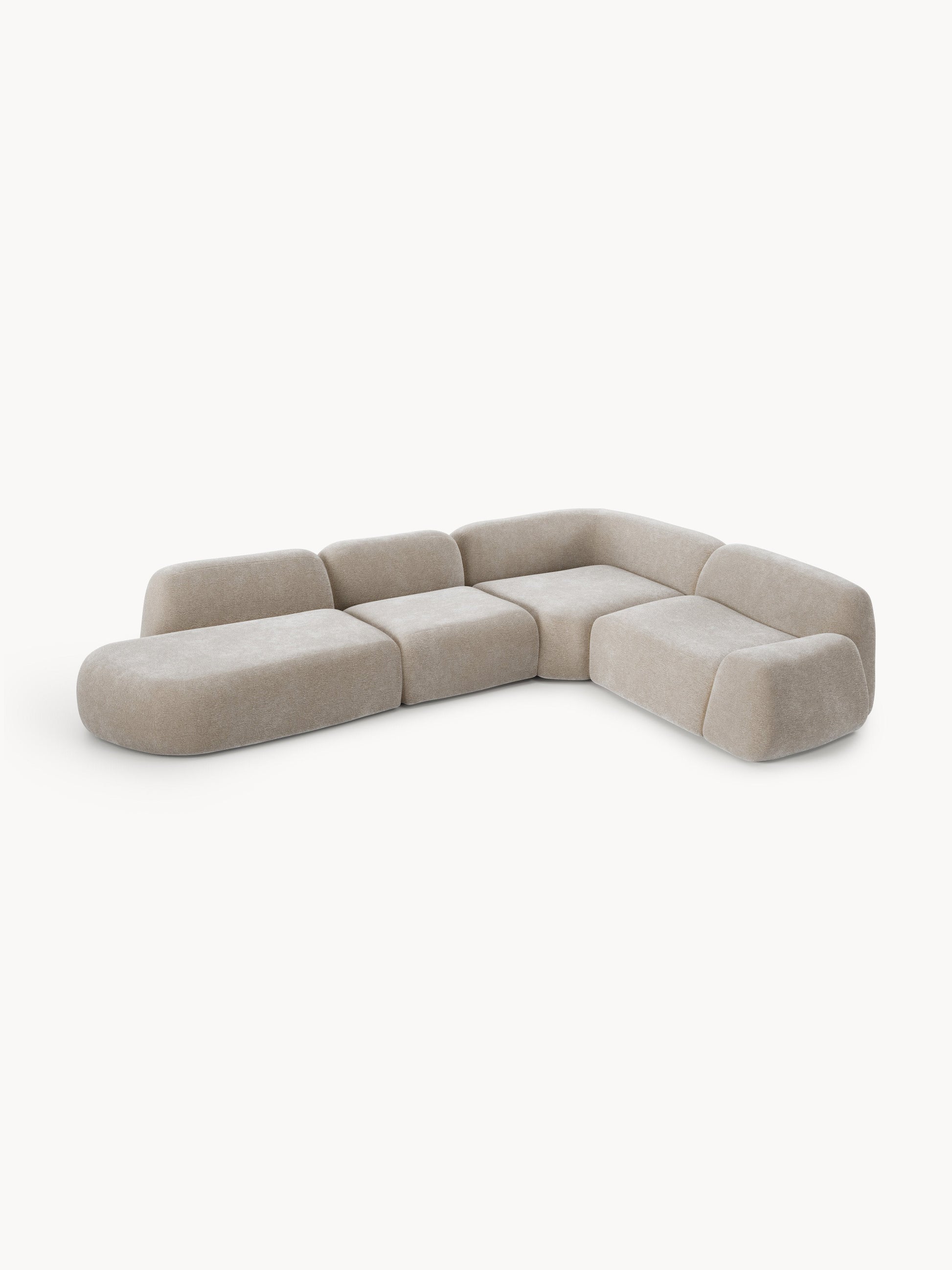 Wolquende XL Modular Corner Sofa with Chaise Longue